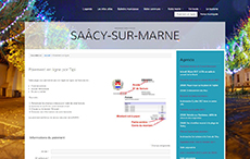 impression d'écran du site http://saacy-sur-marne.fr